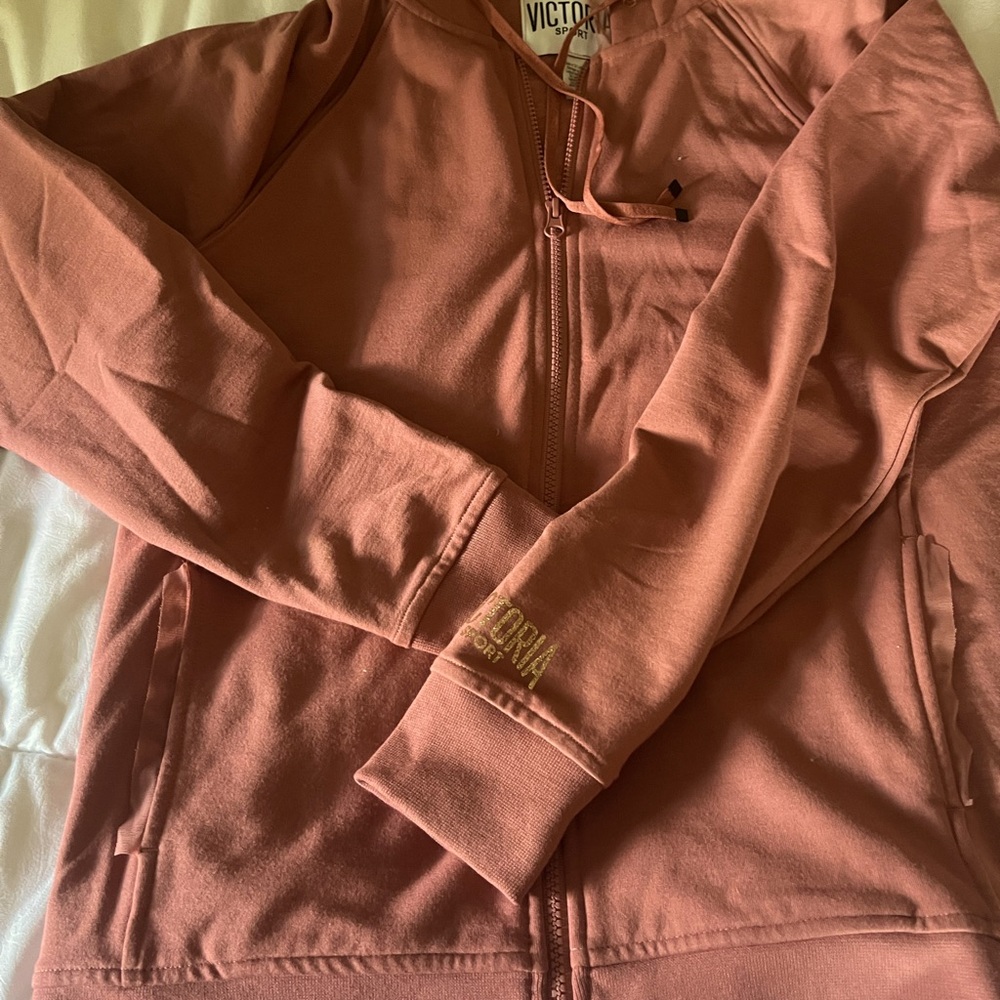 Victoria, secrets sports zip up hoodie